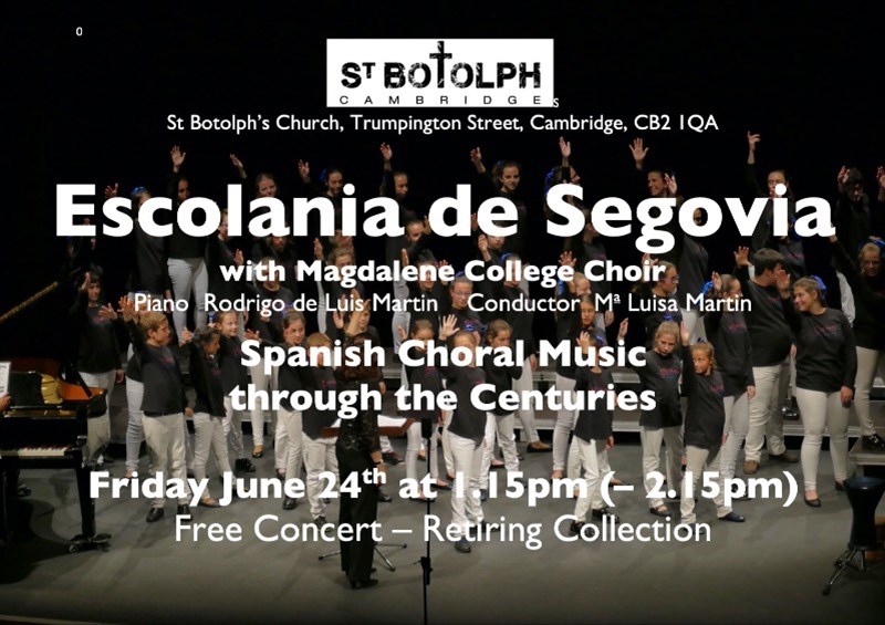 SPANISH CHOIR POSTER