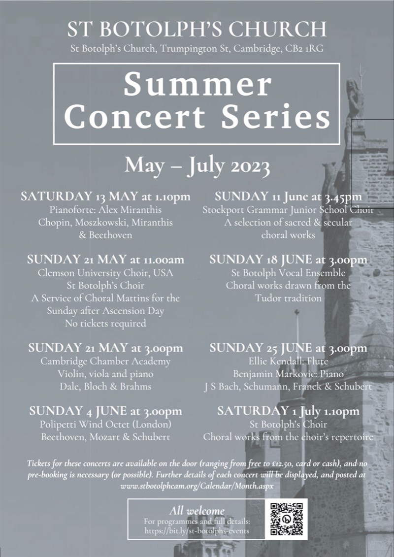 St Botolph's Summer Concerts