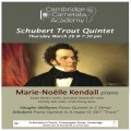 Cambridge Camerata Academy Schubert Trout CONCERT CANCELLED 